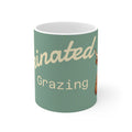 Caffeinated Grazing Cozy Highland Cow Coffee Mug