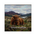Copy of Tiny Triumphs-  Highland Cow Cozy Checklist Vinyl Sticker